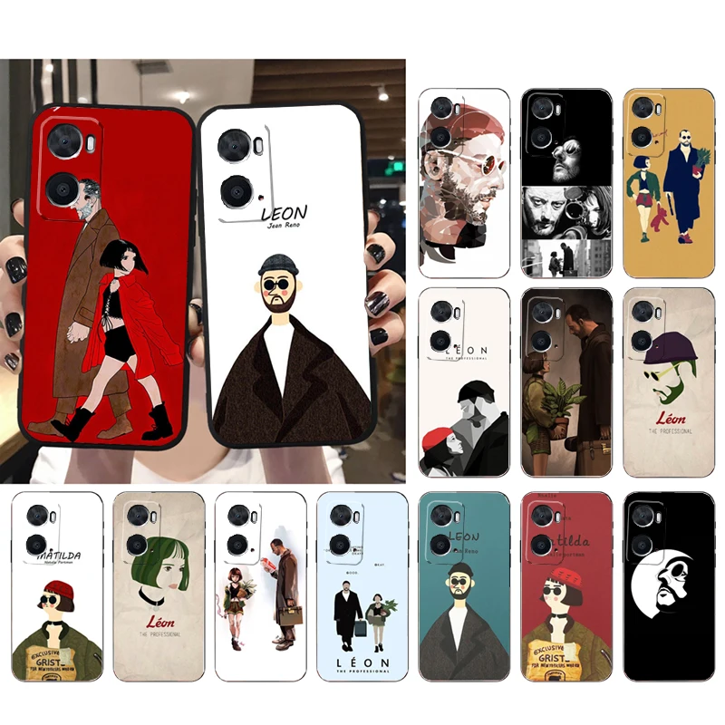 

Leon Matilda Natalie Portman Phone Case for OPPO A96 A91 A54 A74 A94 A53S A15 A16 A17 Reno 2 2Z Reno 6 7 8 Case