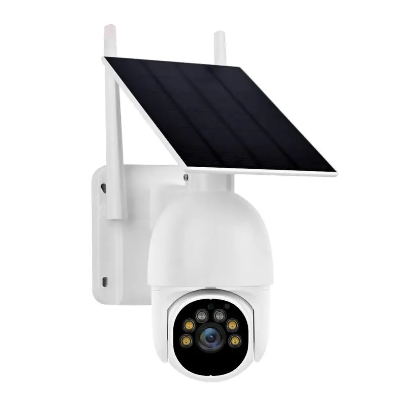 

Battery Powered Solar Camera Two Way Audio Waterproof Ip Cameras Wireless Surveillance Cameras Tuya With Solar Panel Wifi Ptz F9