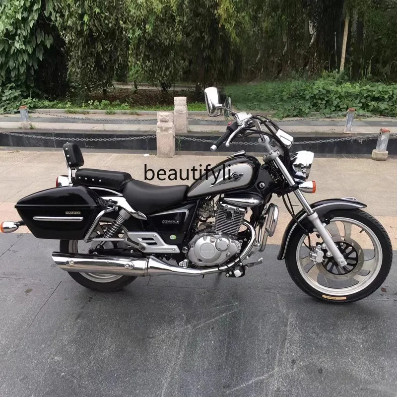 150CC Storm Prince EFI Yueku Tianwang V Cylinder 250cc Ретро Earth Eagle King Мотоцикл