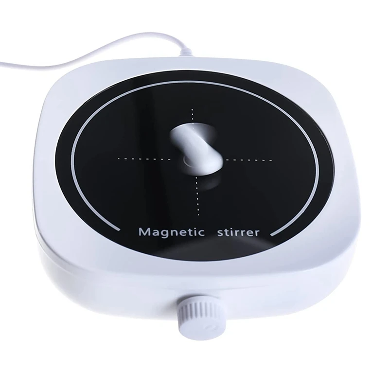

Plate Magnetic, Magnetic Mixer 2000Ml Adjustbable Speed 200-2000 RPM For Classroom, Work Or Home Experiments US Plug