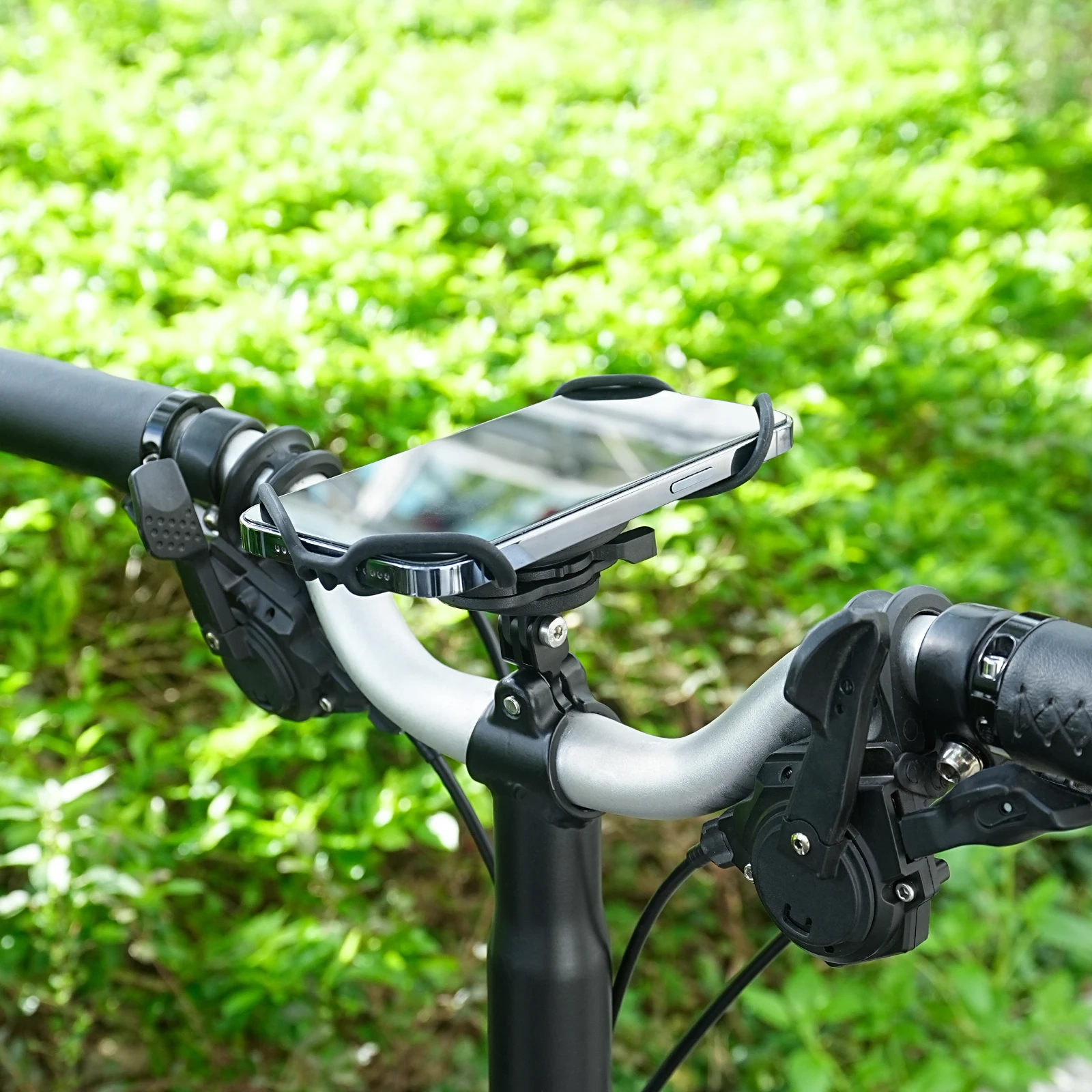 Фото Крепление SUKOU для велокомпьютера, совместимое с велосипедами Brompton, подходит для Garmin и Bryton, аксессуары для велоспорта, держатель для телефона. №5