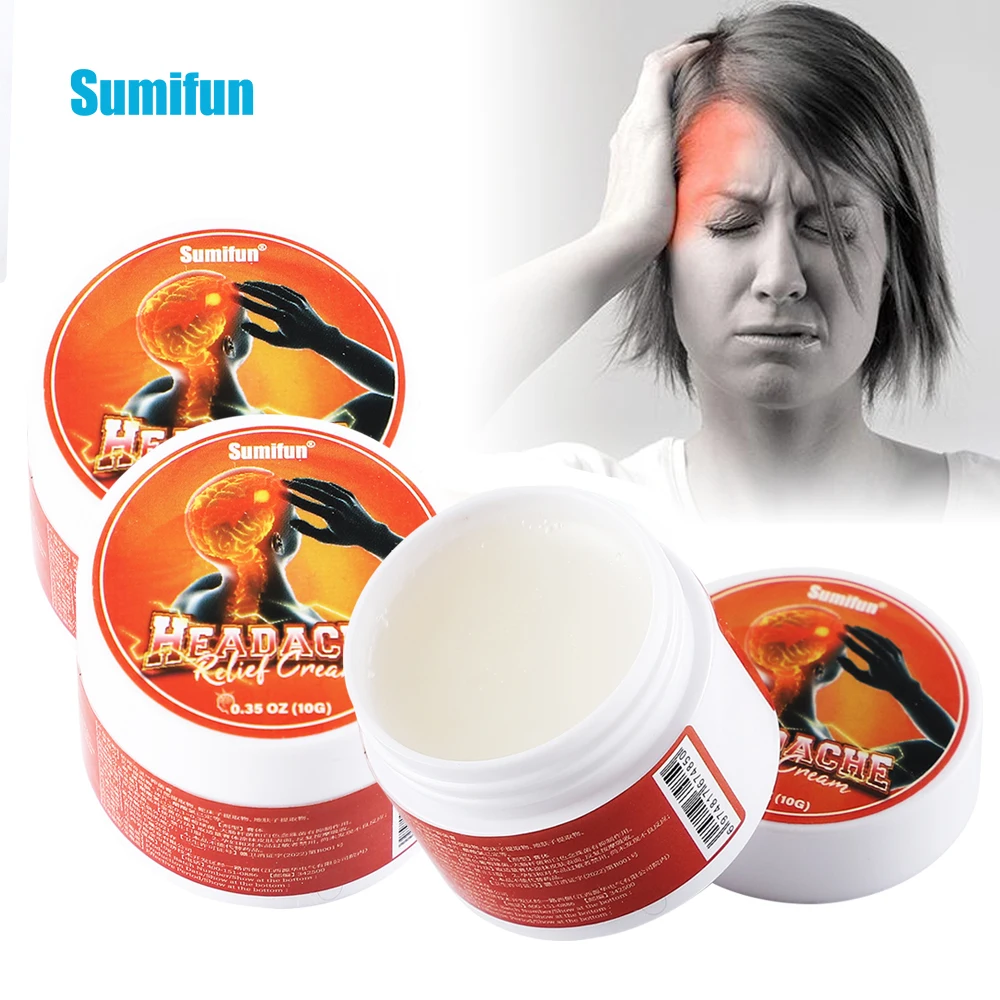 1/2/3 шт., крем для снятия головной боли