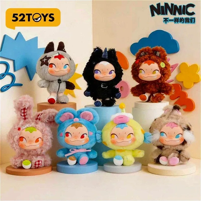 Фото Коллекционная игрушка-подвеска Ninnic Different Us Series: Милая виниловая плюшевая фигурка, модный коллекционный сувенир, подарок для девочки №3