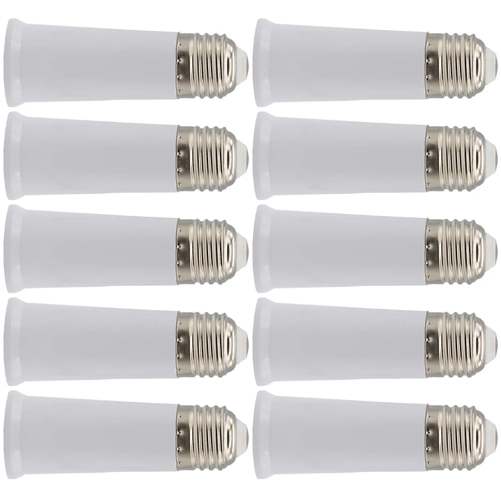 

10pcs Bulb Socket Extender E27 Socket 95mm Recessed Converter Base