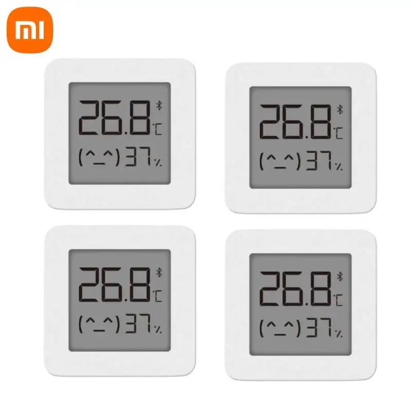 

Умный термометр Xiaomi Mijia, цифровой измеритель влажности и температуры с ЖК дисплеем и гигрометром, Bluetooth, работает с M