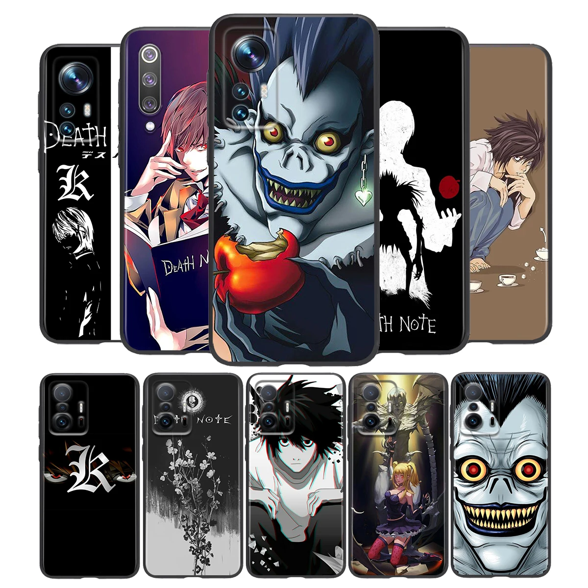 

Death Note Comic Anime Silicone Cover For Xiaomi Mi 12 11i 11T 11 10i 10T 10 9 9T SE Lite Pro Ultra HyperCharge Phone Case