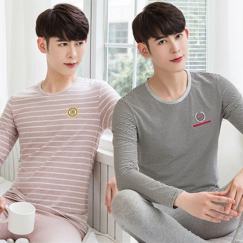 Новый комплект джинс из чистого хлопка Heattech для больших мальчиков хлопковое