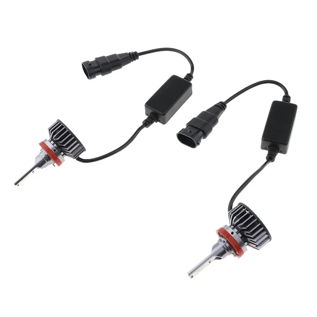 

2pcs H11 LED Headlight Bulb,8000 Lumens Super Bright White High Power H11 LED