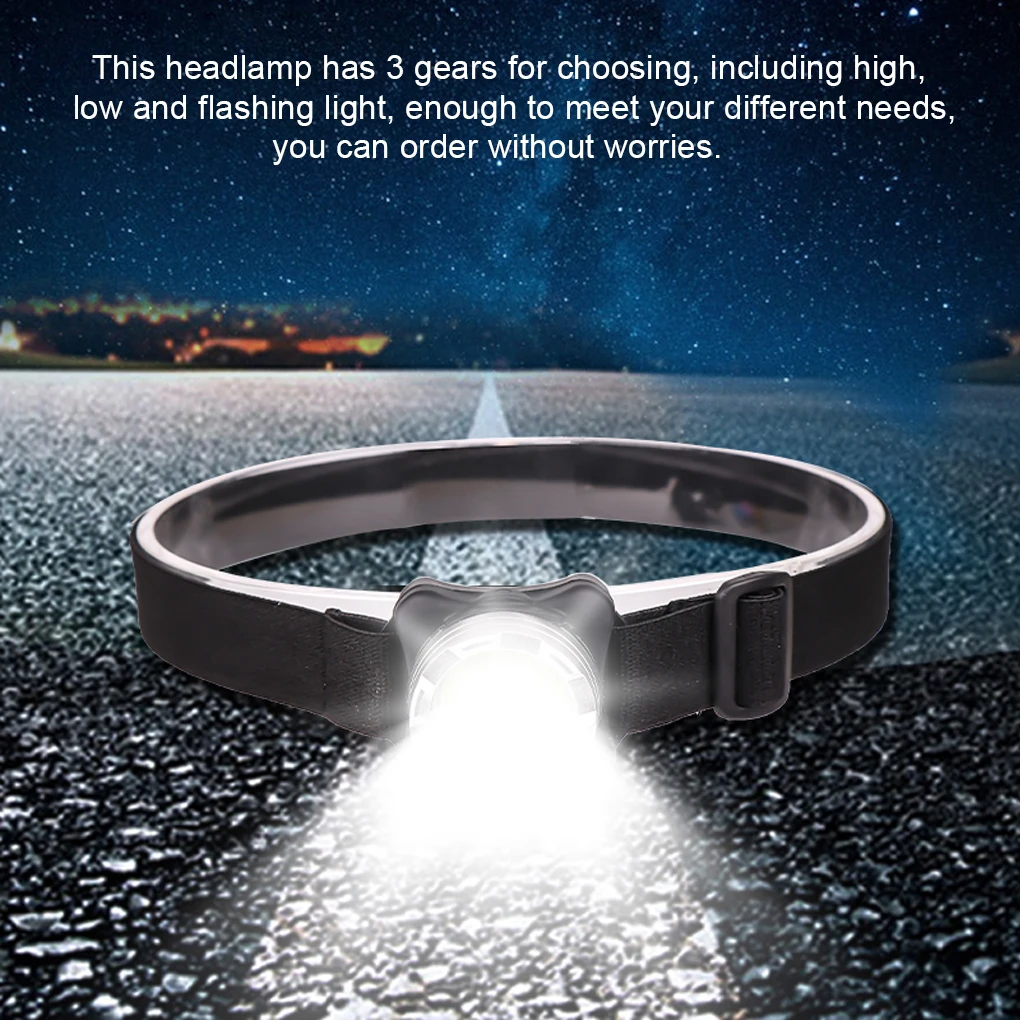 

Head Flashlight Headlamp Headlight Hunting Searchlight Wearable Light
