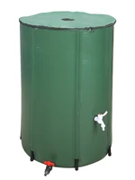 50 66 100 gallon rain barrel collapsible rainwater harvest water tank garden pvc foldable rain collection tank water container
