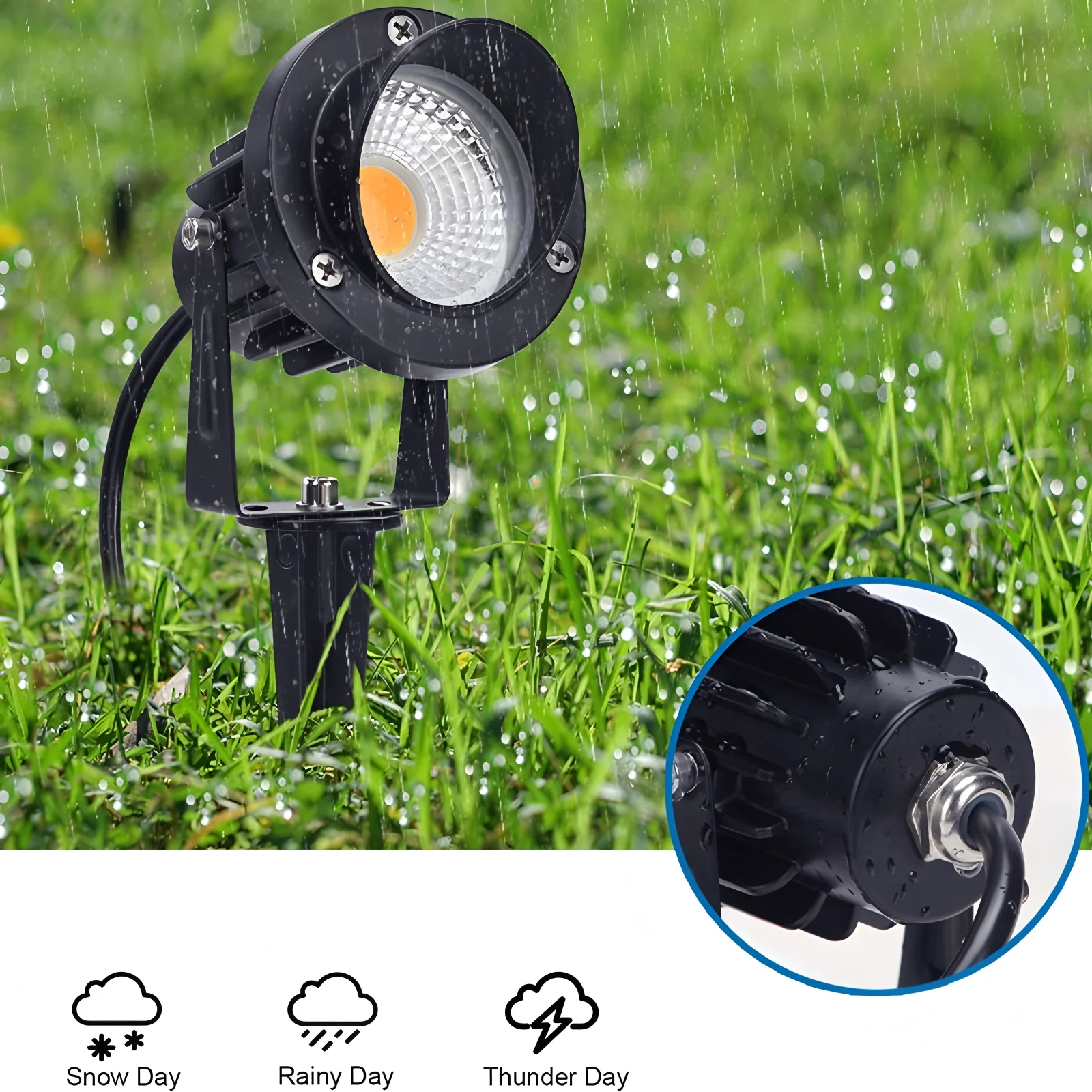 

LED прожекторы Radiant Xu для сада 5W10W15W