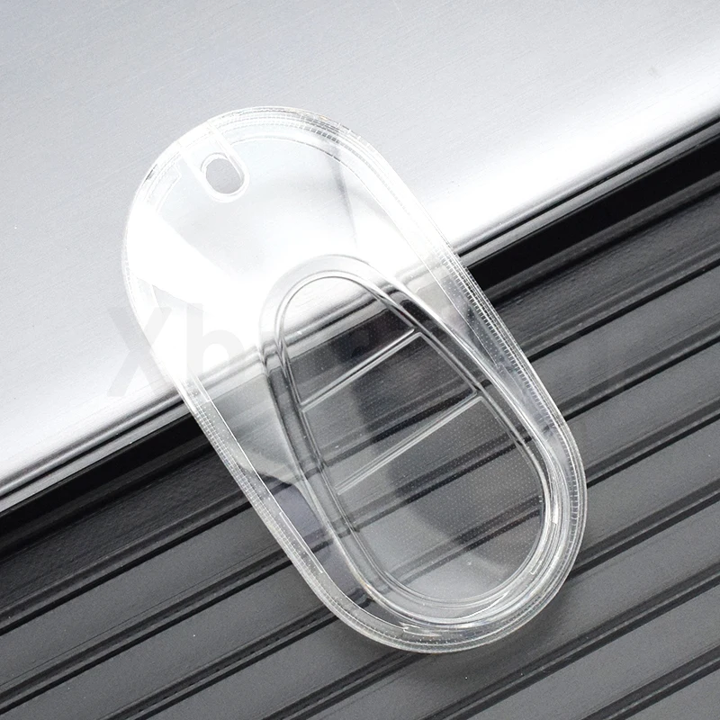 Прозрачный ТПУ для Mercedes Benz C E S Class GLC W206 W223 W214 E300 C260 C300 S450 S500 S400 Чехол для автомобильного ключа Аксессуары