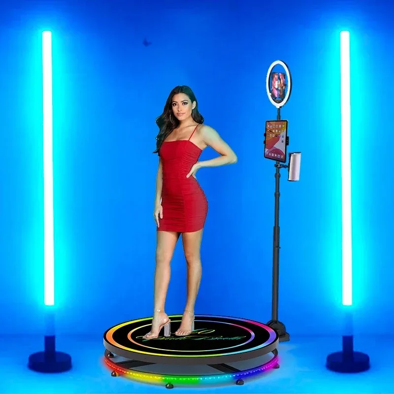 Горячие перезаряжаемые беспроводные портативные красочные огни RGB с тремя