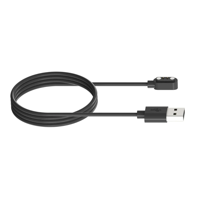 Прочный USB-кабель для зарядки шнур черный умных часов COLMI P71 дропшиппинг
