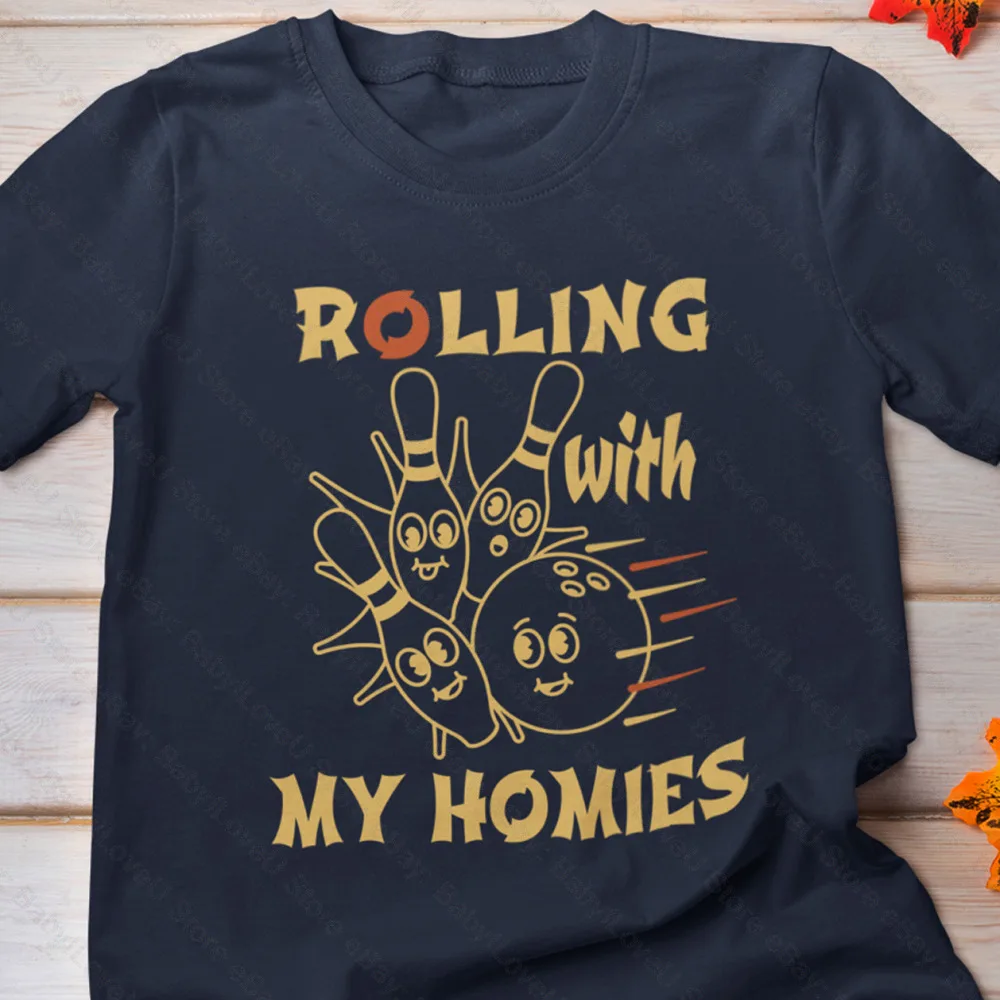 Забавная футболка для катания с моим домом в стиле боулинга влюбленных и Мужская