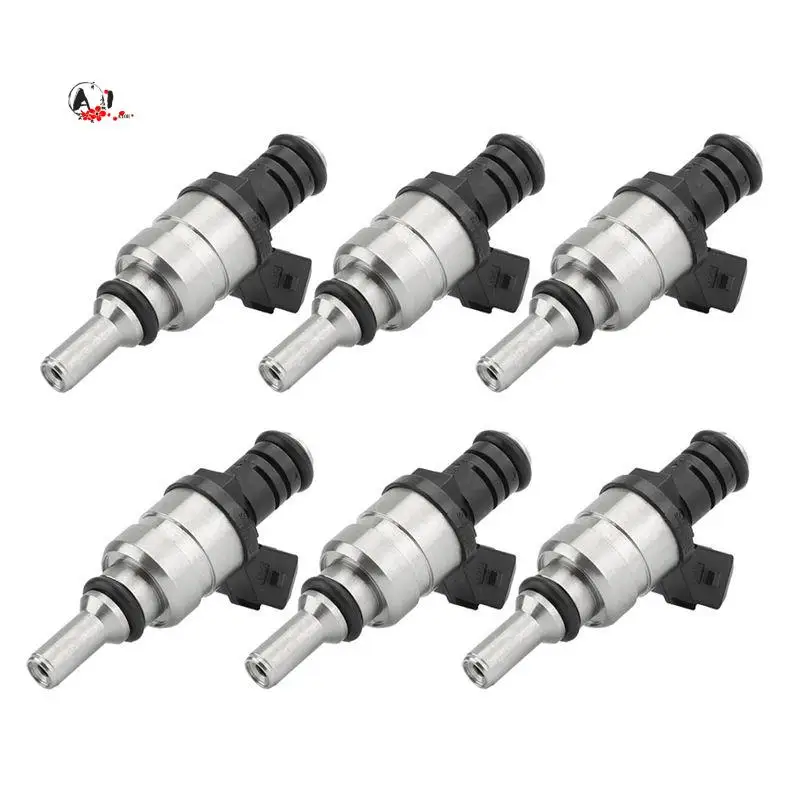 Фото Топливные форсунки A10E-6Pcs (6 шт.) 1427240 для BMW E46 E39 X3 Z3 Z4 3 5 Siemens Deka, сбалансированные по расходу, для двигателя 2.5L 13537546244 1439800 Pa №1