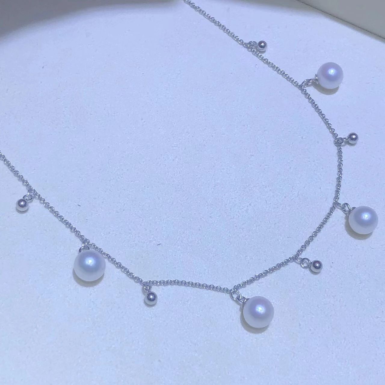 Классическая искусственная Серебряная фурнитура для ожерелья базовые настройки