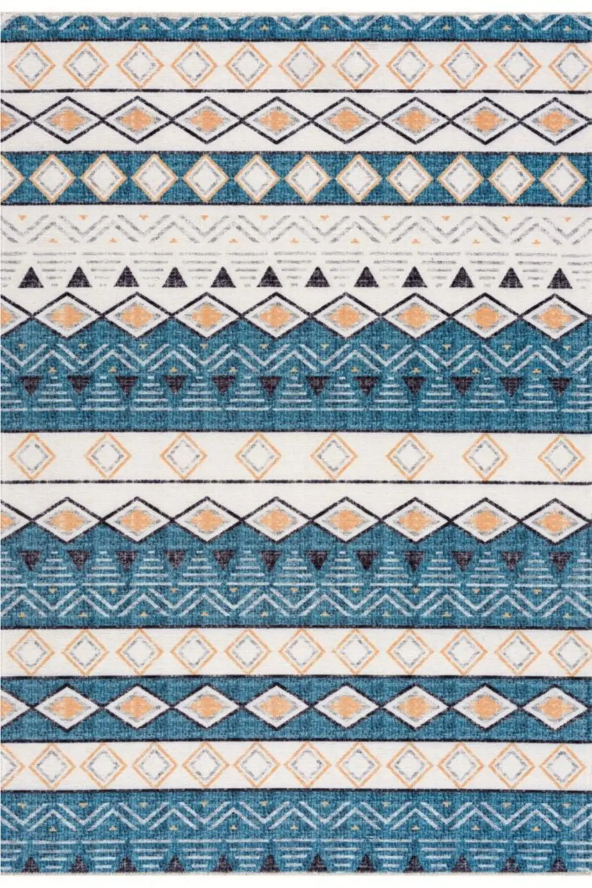 

Хлопковый нескользящий коврик, высококачественный богемный ковер, ручная работа, индивидуальный дизайн, Стирка в стиральной машине, соврем...