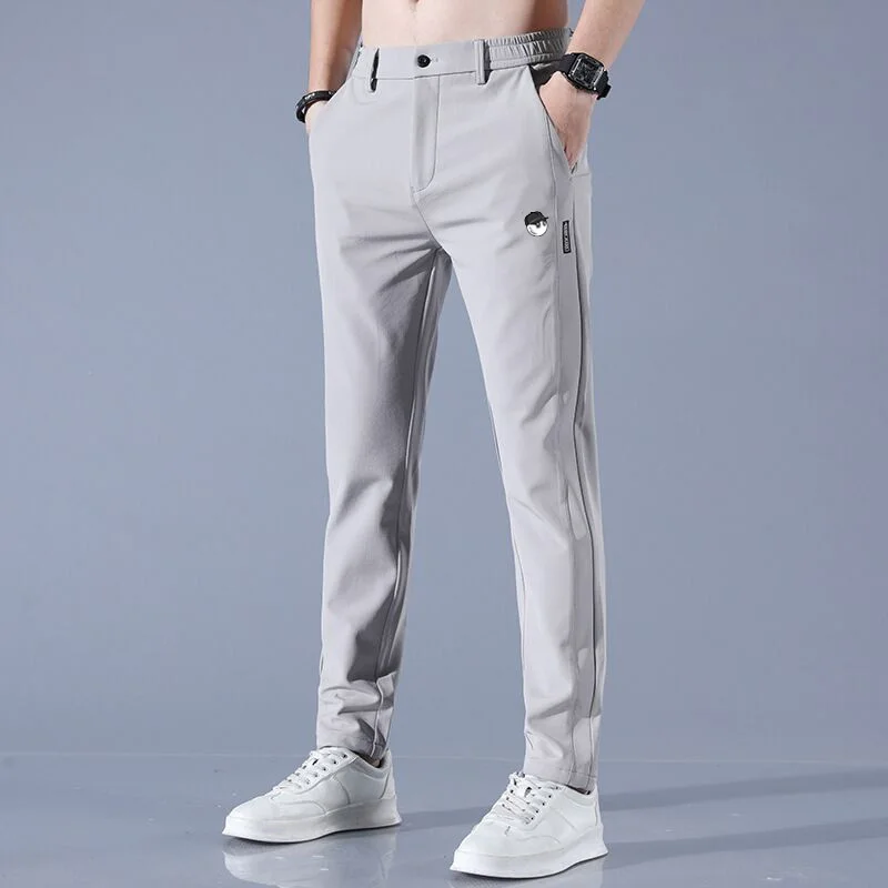 

Мужские брюки для гольфа Malbon, эластичные модные повседневные дышащие тонкие брюки, весна-лето 2023