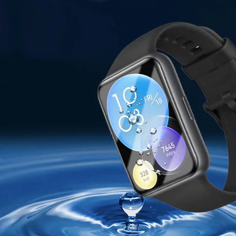Мягкое стекло для смарт-часов Huawei Watch Fit 2, закаленное защитное стекло 9D HD с полным покрытием экрана, аксессуары fit2