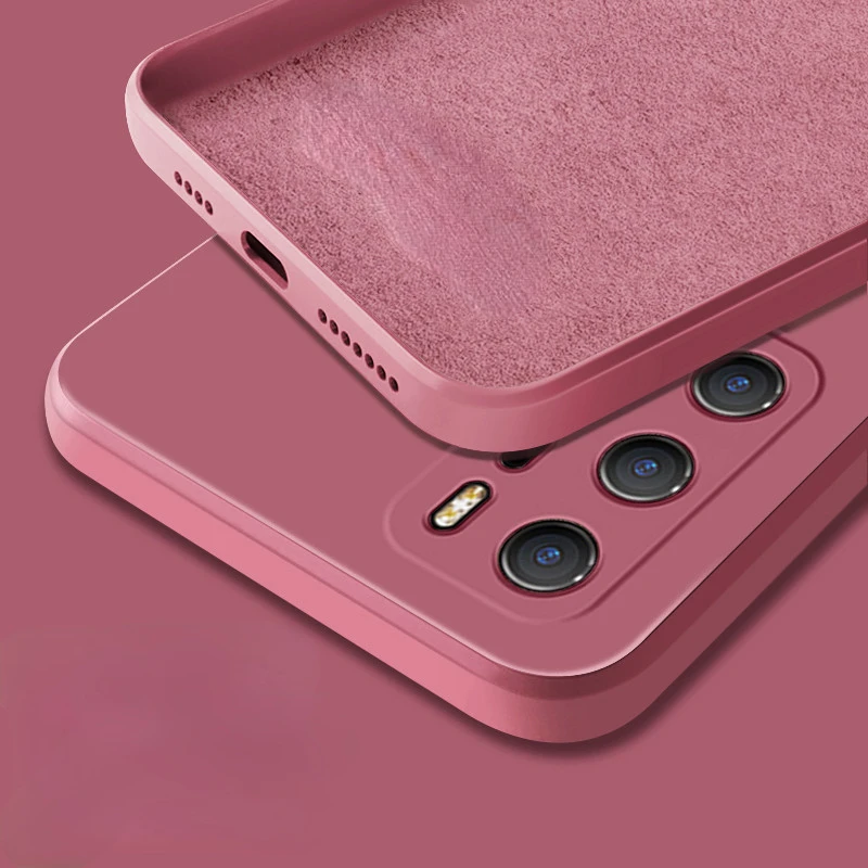 

Original For Honor 9 10 8X 20 V10 V20 V30 Pro Case P40 P30 P20 Pro Mate 20 Lite 3i Case Square Liquid Soft Silicone Cover