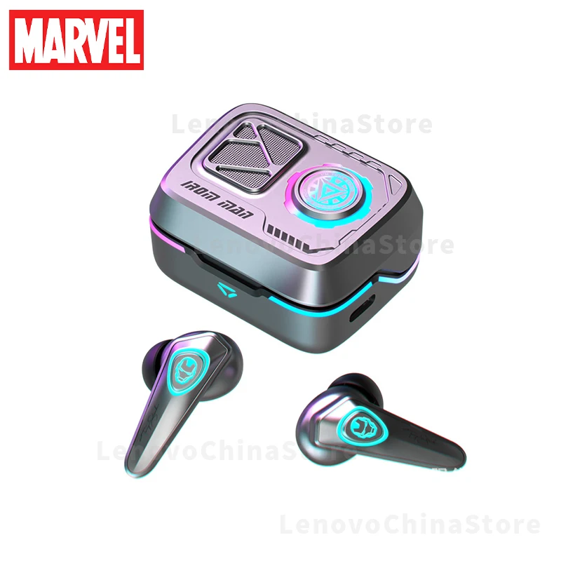 

Metal texture Marvel G7 RGB Wireless Bluetooth Stereo Headphones Music Gaming Earphones Noise Reduction Low Latency Earbuds