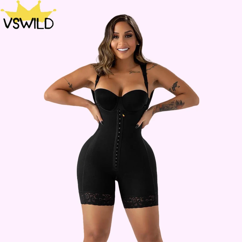 Faja Without Bra Fajas Colombianas Women High Waist Fake Ass Stretch Shorts Tummy Control Belly Sheath Waist Trainer Reductive