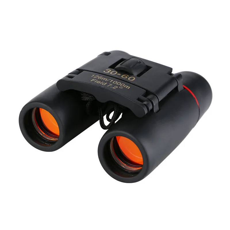 

30x60 Zoom Telescope binoculars Folding Lightweight Binocular Day Night Vision Outdoor Sports Games Concerts for Travel