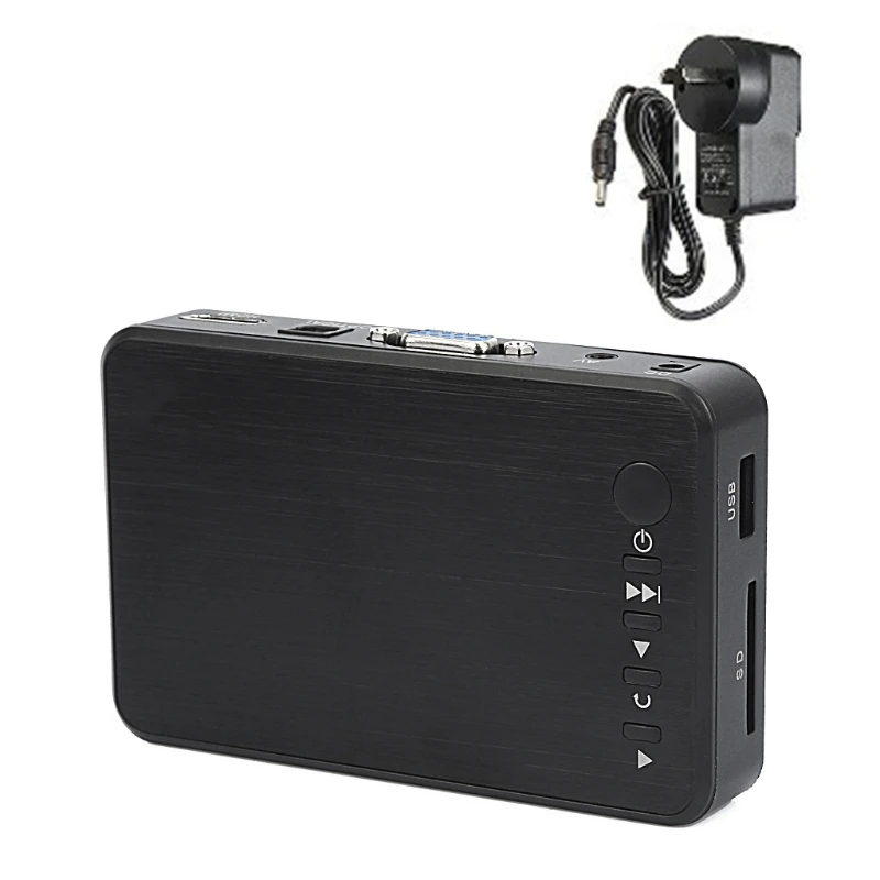 1080P медиа плеер HDMI-совместимый выход портативный MP4 Поддержка видео фото музыки