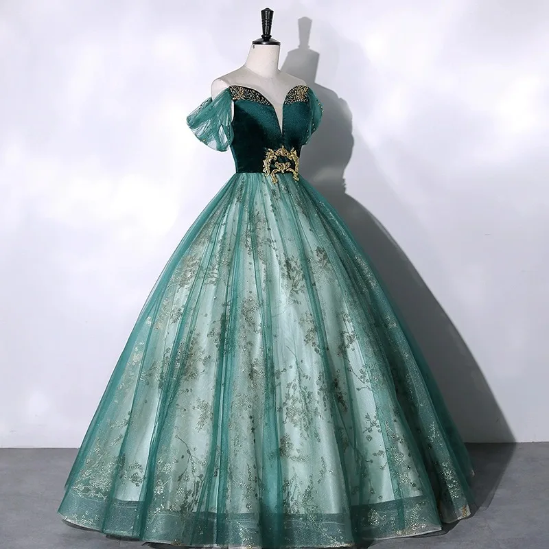 Бальное платье по индивидуальному заказу платья Quinceanera блестки для выпускного
