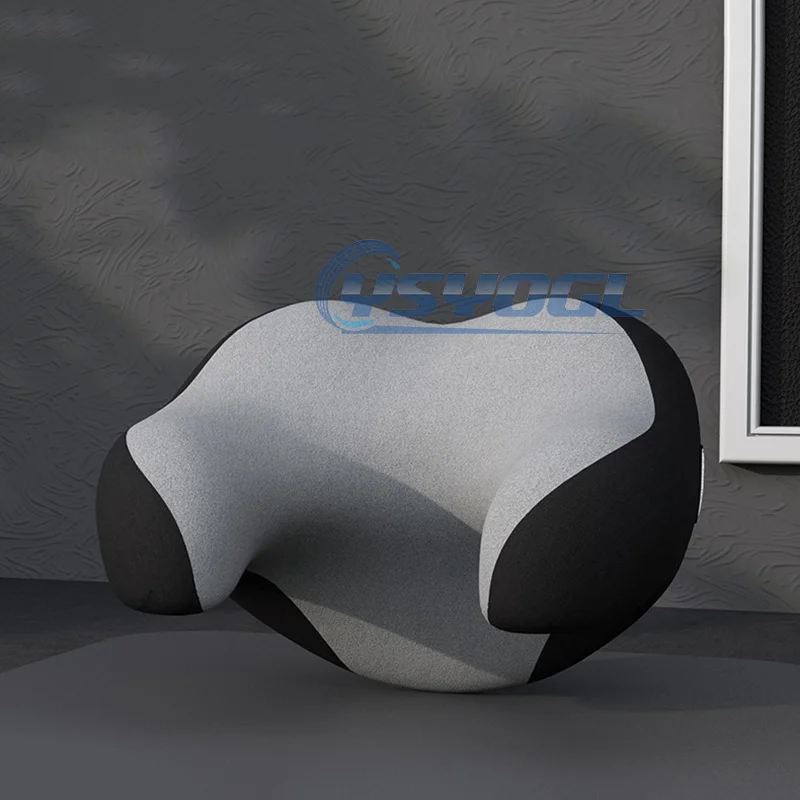 

Best Sale Car Seat Headrest Pillow High Elastic Memory Foam Car Head Neck Pillow Rest Support Sleep Side Head Universal