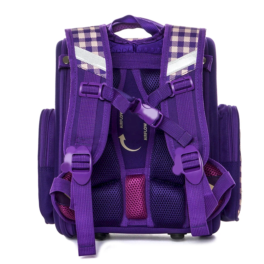 Kids Schoolbag Grade 1-3 School Bags for Girls Orthopedic Animal Backpack Children 3D Cartoon Schoolbag Satchel Mochila Infanti