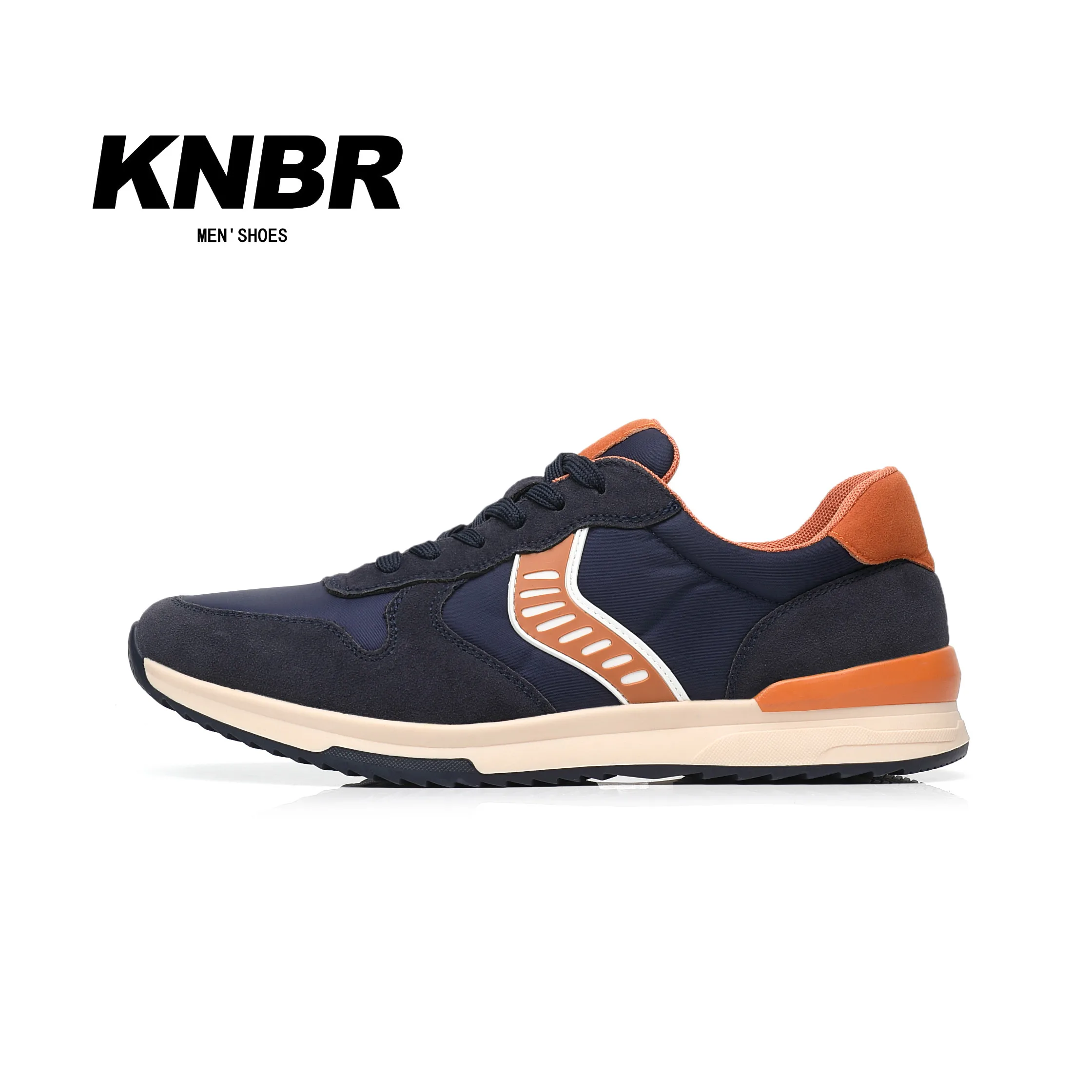 Повседневные кроссовки KNBR 2024 мужские кожаная удобная обувь для ходьбы пешего
