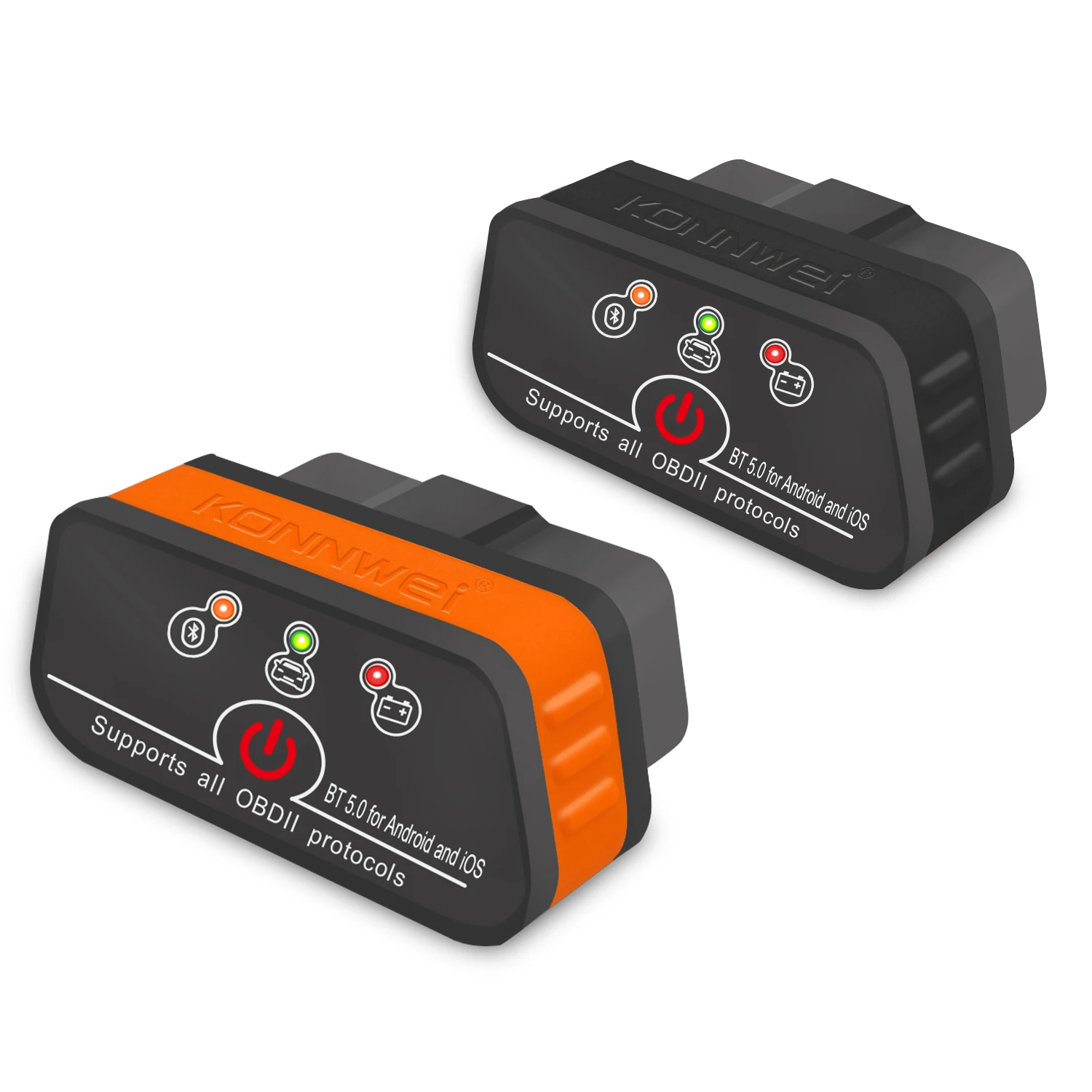 Автомобильный OBD2 iCar2 Bluetooth 5.0 ELM327 V1.5 OBDII для Android/IOS Anto сканер ELM 327 Auto OBD 2