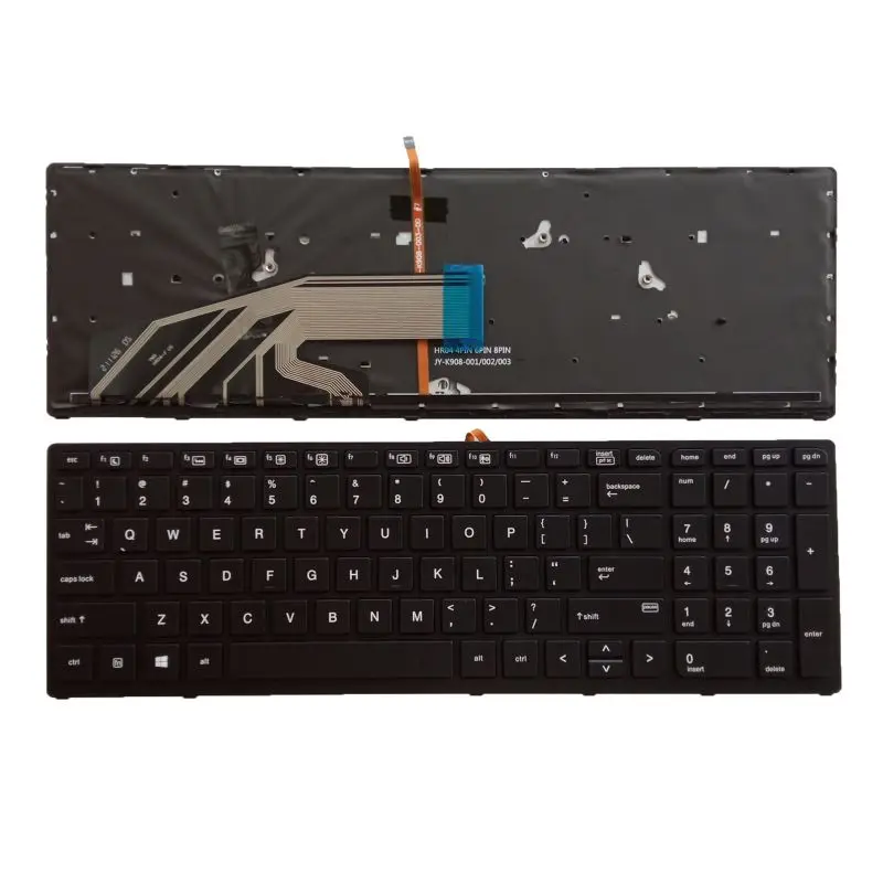 

NEW US Keyboard for HP Zbook 15 G3 G4/17 G3 G4 series backlit (without Pointer) 848311-001