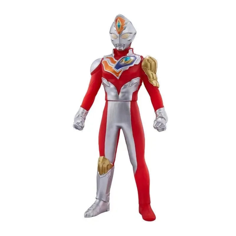 

30cm Large Size Soft Rubber Ultraman Decker Strong Type Action Figures Model Doll Furnishing Articles Children's Puppets Toys