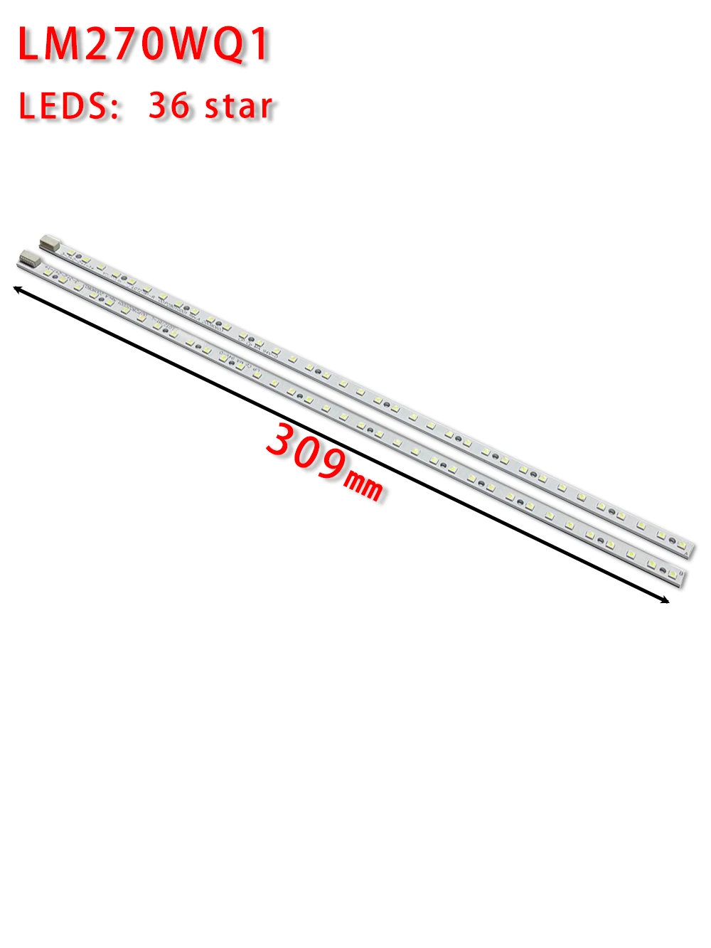 Светодиодная лента для подсветки 310 мм, 36 светодиодов для Apple 27 дюймов LCD LM270WQ1 SD C2 MB270B2U SDA2 SDB1 SDE3 SDE5 SDF1 LGT2781 LGT2795