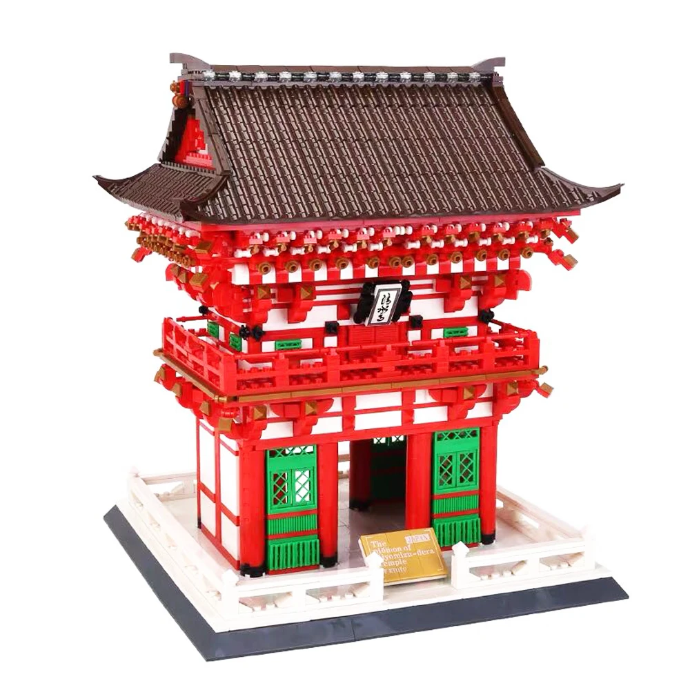 

Wange 6212 2409pcs Blocks Architecture Kiyomizu Temple Model Building Brick House Juguetes Educational Toys for Children