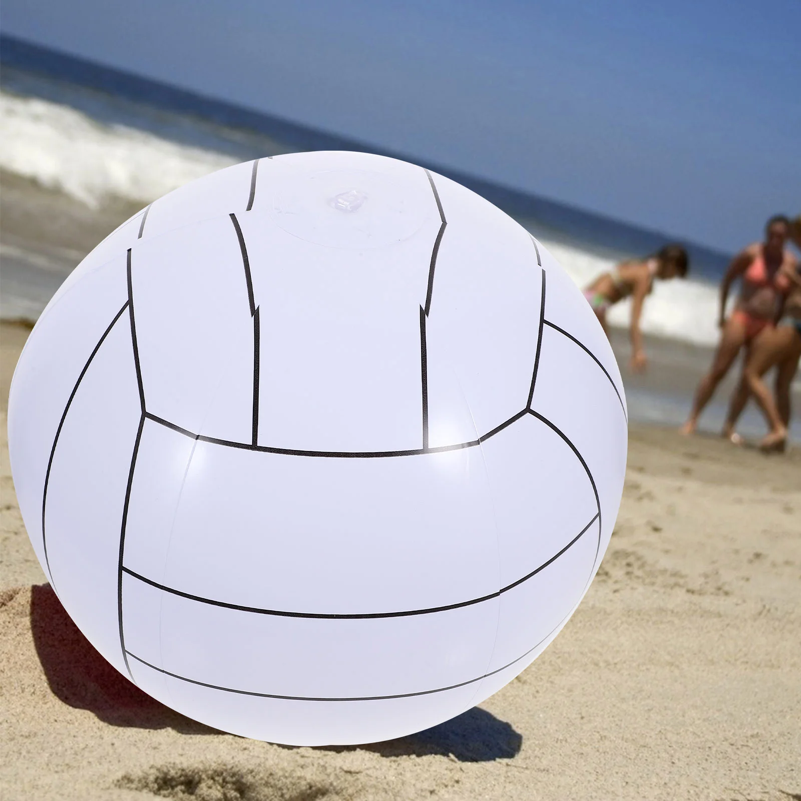 

Inflatable Beach Ball Volleyball Balls Pool Toys Playing Sports Party Decorations Swimming Outdoor Simulation