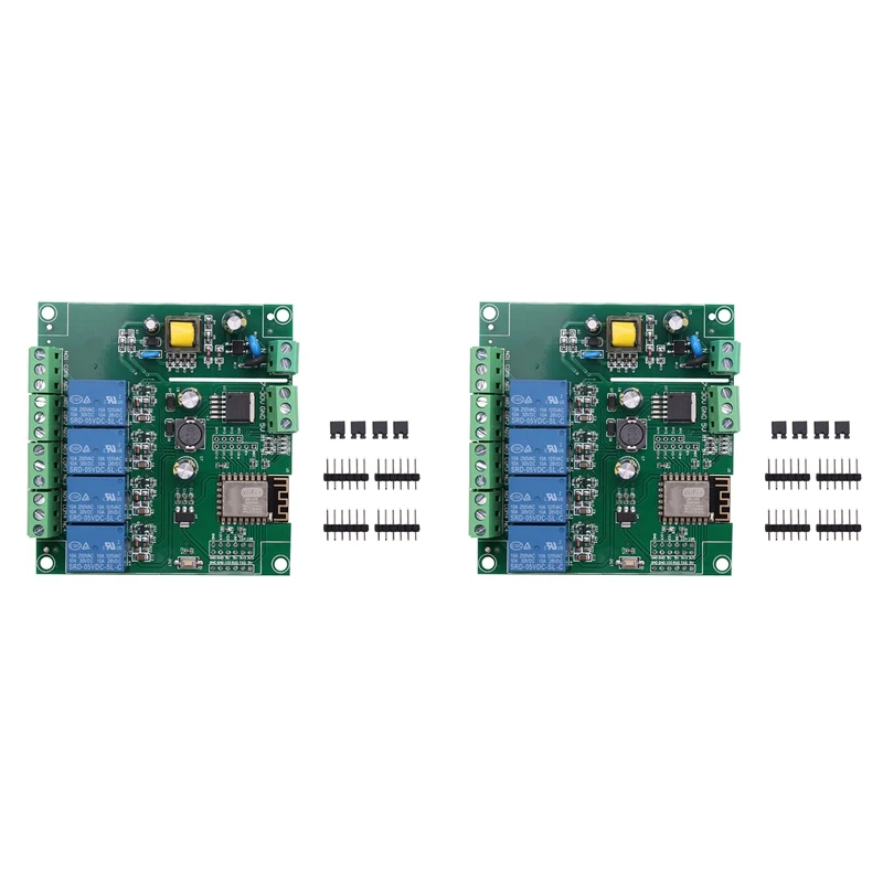 

Релейный модуль с Wi-Fi для ARDUINO IDE Smart Home, 2 шт.