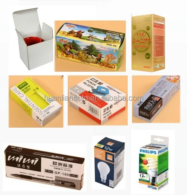 UBL Полностью автоматическая распаковочная складная картонная машина