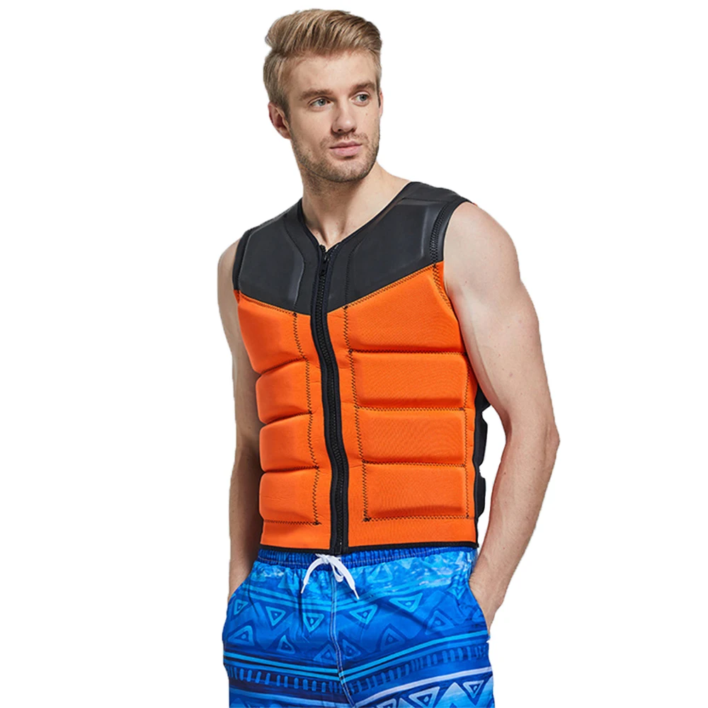 Adult life jacket swimming equipment Survival marine fishing professional buoyancy vest flood control and disaster relief life j