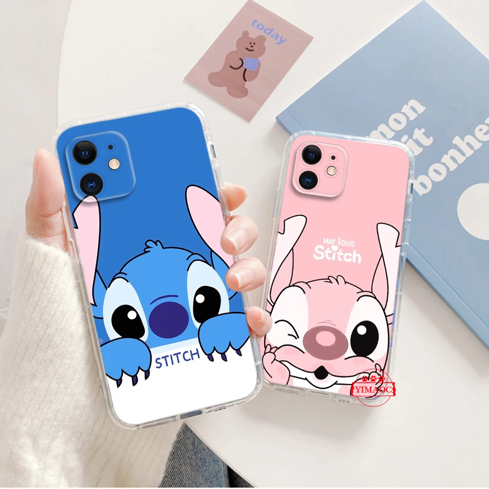 T192 мультфильм Стич мягкая фотография для LG G3 G8 K10 Pro K10A K11 Plus K22 K30 K40 K40S K41S K50 K50S K51 K51S