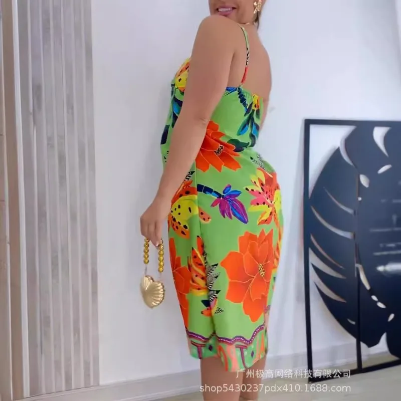 Женский облегающий костюм с принтом привлекательный Длинный топ на