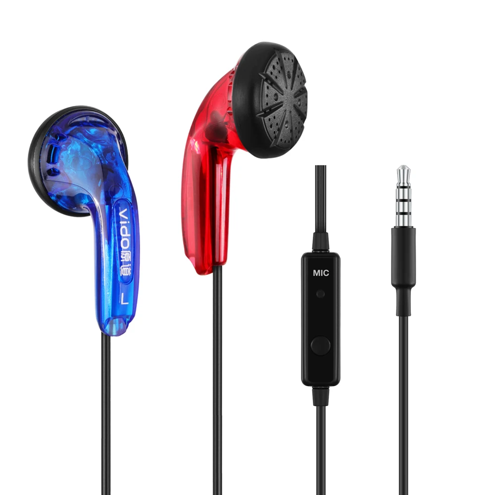 YOVONINE 3.5mm HIFI Earphone 15.4mm Dynamic Driver Unit Heavy Bass Wired HD Microphone Headset Classic MX500 StereoMusic Earbuds |