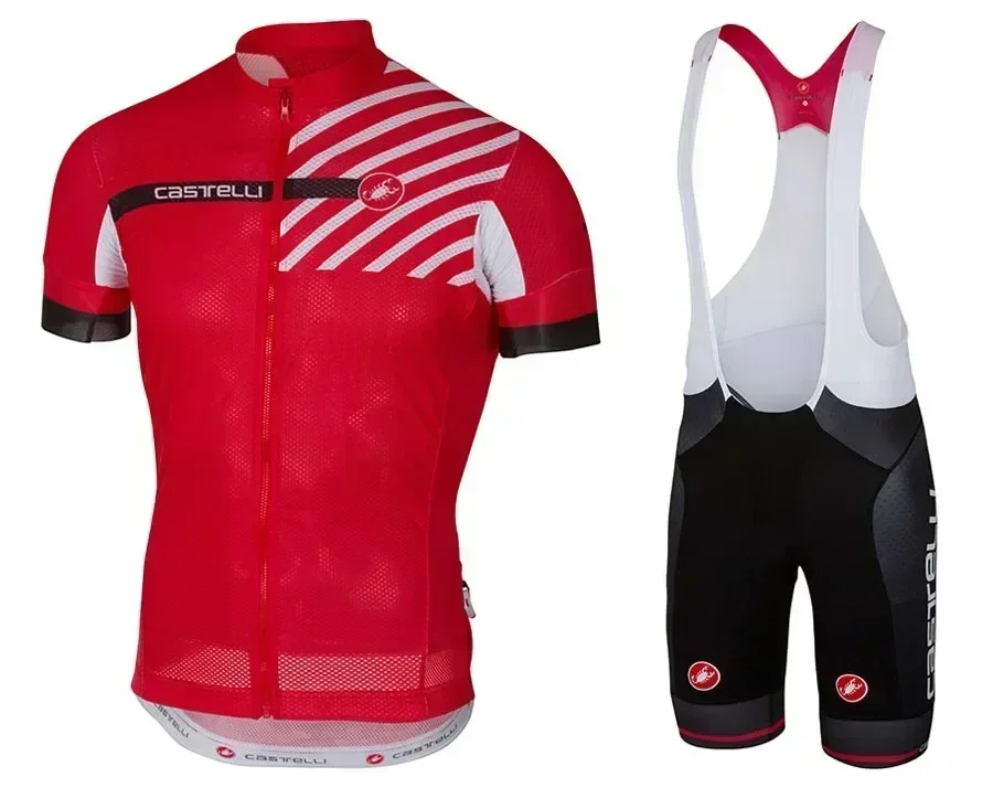 Лето 2018 комплект велосипедных нагрудников с короткими рукавами одежда для