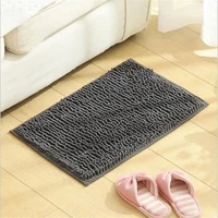 4060cm bathroom carpet chenille long hair non slip floor mat bathroom door carpet washing basin bathtub absorbent foot mat