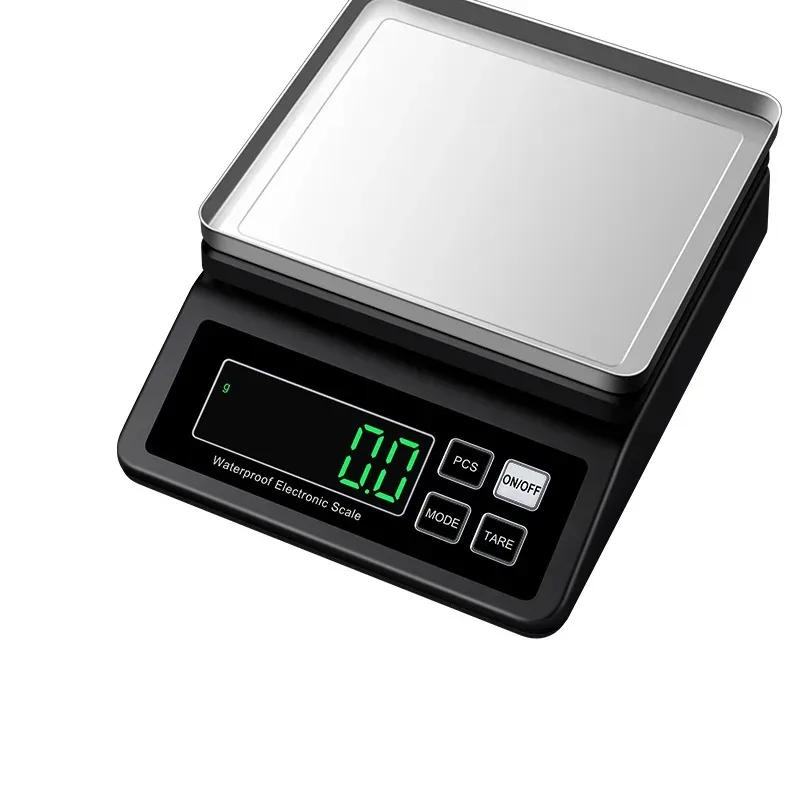 Полностью водонепроницаемые кухонные весы с зарядкой от USB электронные из