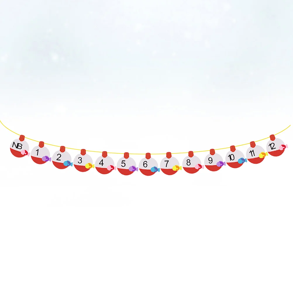 

Banner Birthday Partyflag Hanging Number Children Supplies Decorationkids Newborn Baby Decorative