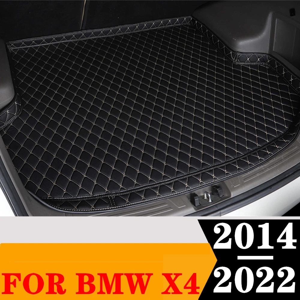 

Автомобильный коврик для багажника Sinjayer, всесезонный Автомобильный багажник, коврик для багажника, ковер с высокой боковой подкладкой, подходит для BMW X4 2014, 2015, 2016-2022